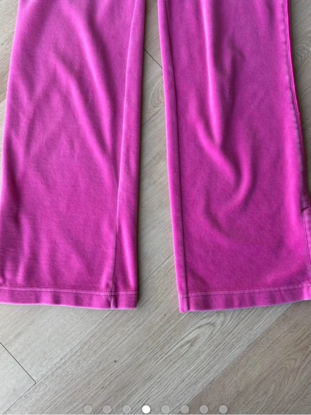 Nike y2k pink velour sweatpants